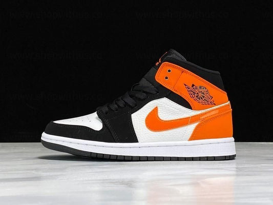 Unisex Air Jordan 1 AJ1 Mid – Shattered Backboard