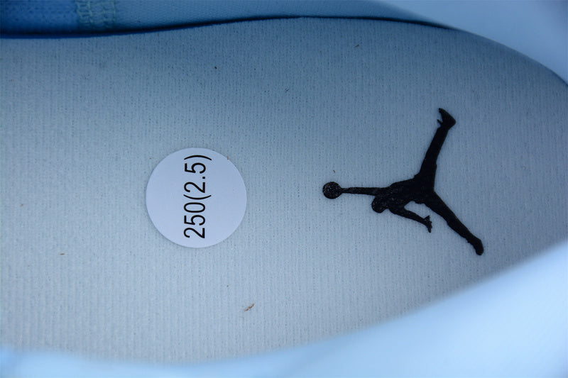 Unisex Air Jordan 1 AJ1 Mid – Ice Blue