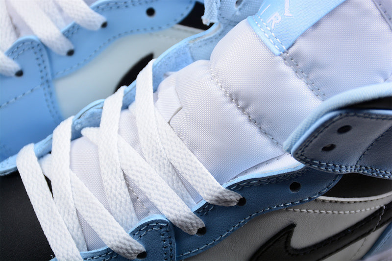 Unisex Air Jordan 1 AJ1 Mid – Ice Blue