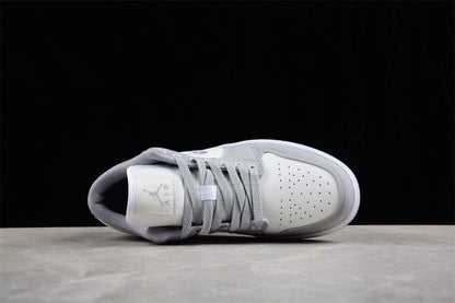 Air Jordan 1 AJ1 Low Light – Steel Grey