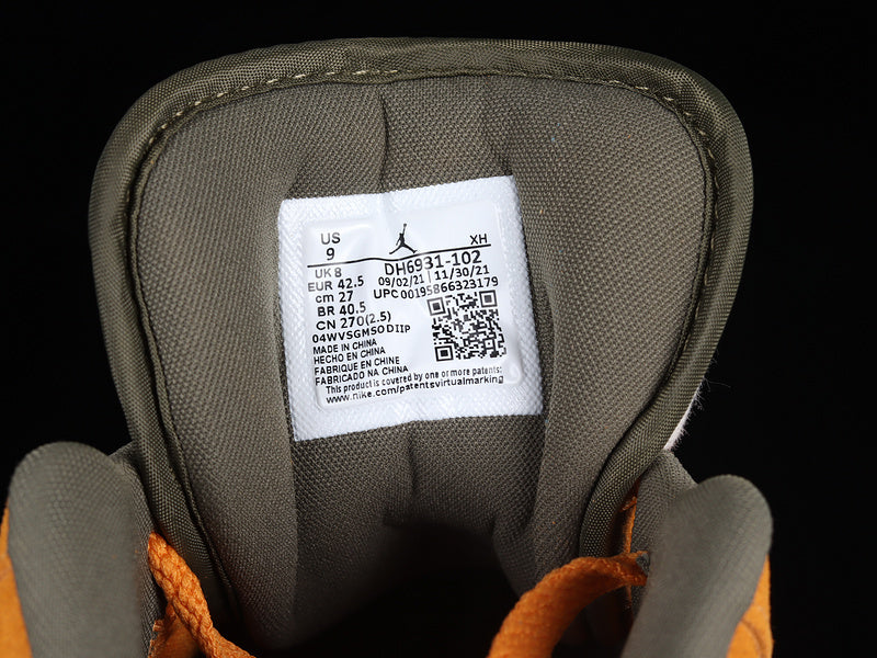 Air Jordan 1 AJ1 Low – Light Curry
