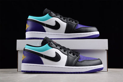 Air Jordan 1 AJ1 Low Aqua – Court Purple