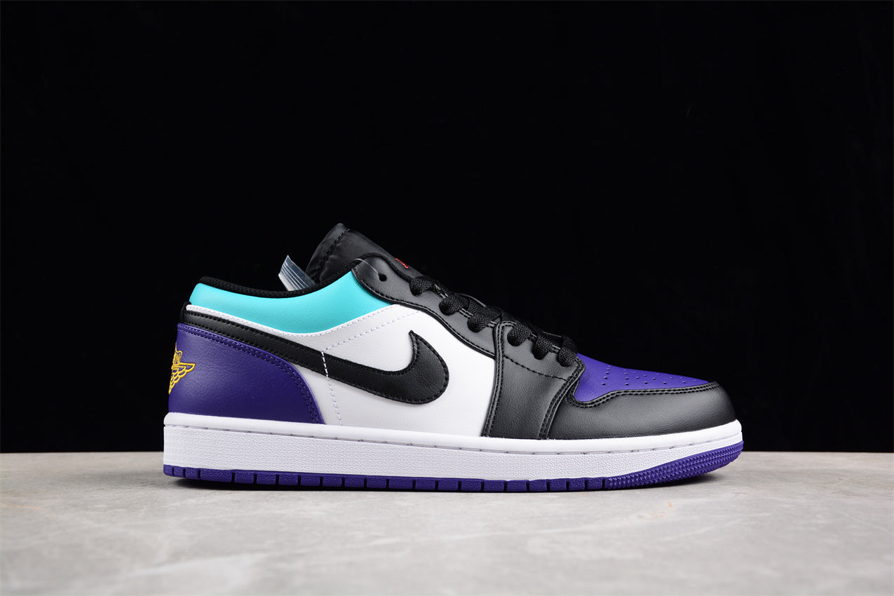 Air Jordan 1 AJ1 Low Aqua – Court Purple