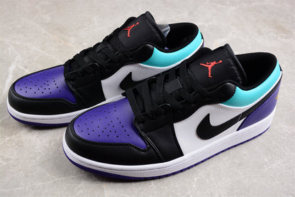 Air Jordan 1 AJ1 Low Aqua – Court Purple