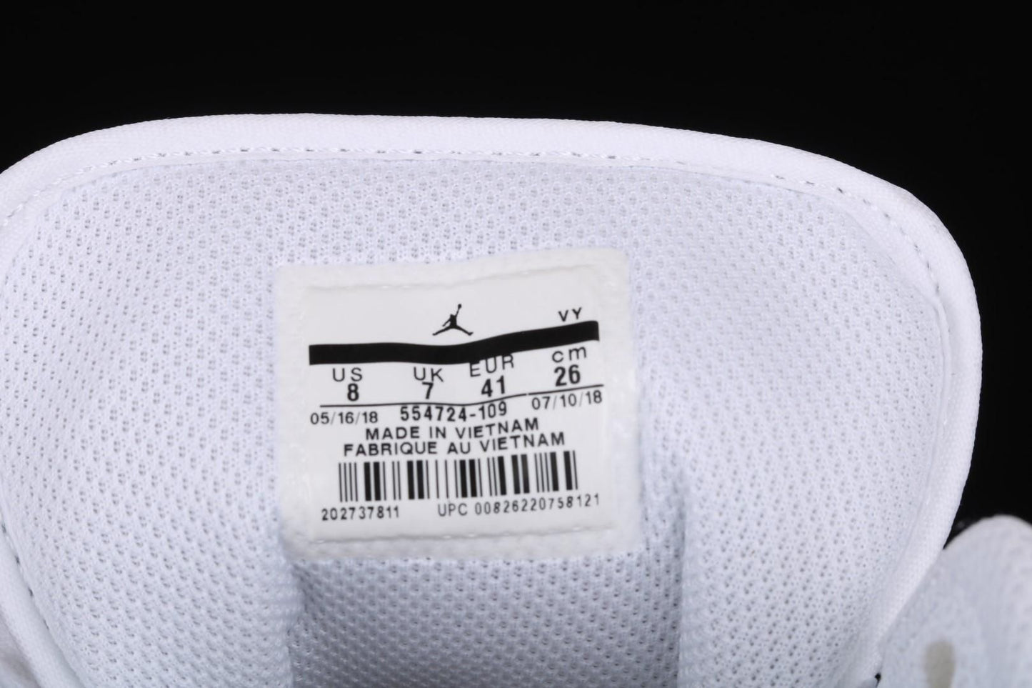 Air Jordan 1 AJ1 Mid – White/Cool Grey