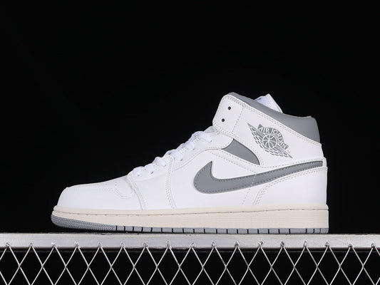 Air Jordan 1 AJ1 mid - NATURAL GREY
