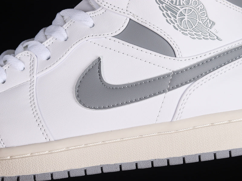 Air Jordan 1 AJ1 mid - NATURAL GREY
