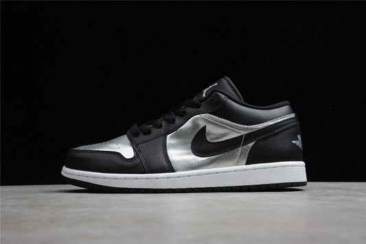Air Jordan 1 AJ1 Retro Low – Silver Toe