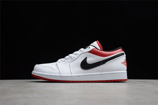 Air Jordan 1 AJ1 Low – White/University Red