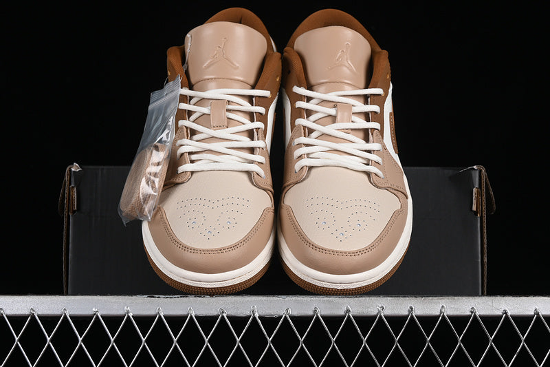 Air Jordan 1 AJ1 Low - Hemp/Light British Tan