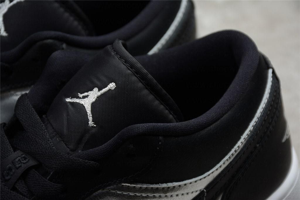 Air Jordan 1 AJ1 Retro Low – Silver Toe