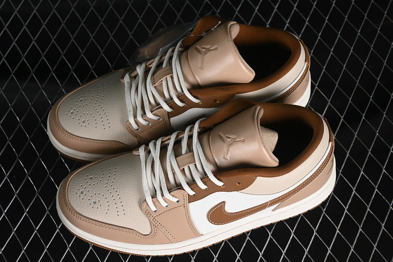Air Jordan 1 AJ1 Low - Hemp/Light British Tan