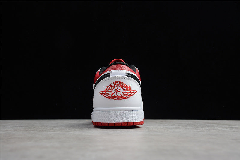 Air Jordan 1 AJ1 Low – White/University Red