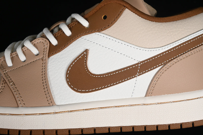Air Jordan 1 AJ1 Low - Hemp/Light British Tan