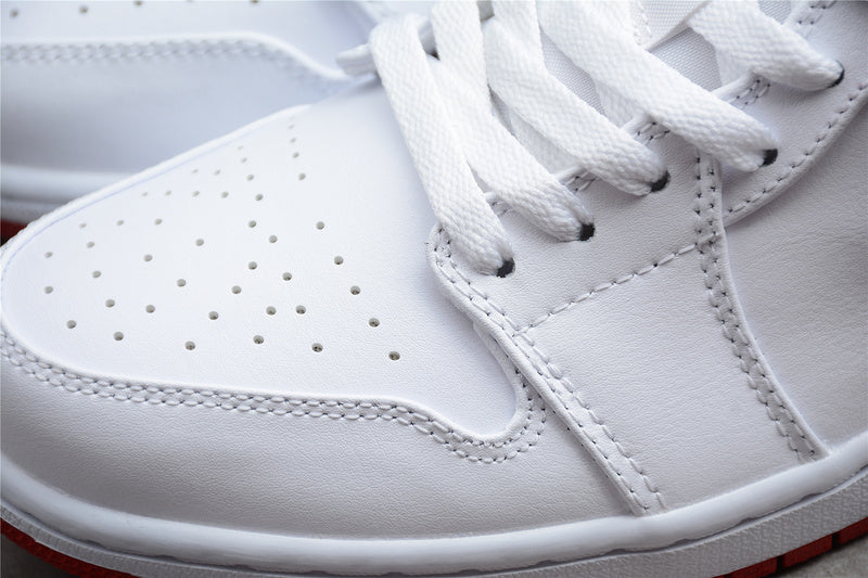 Air Jordan 1 AJ1 Low – White/University Red