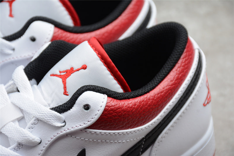 Air Jordan 1 AJ1 Low – White/University Red