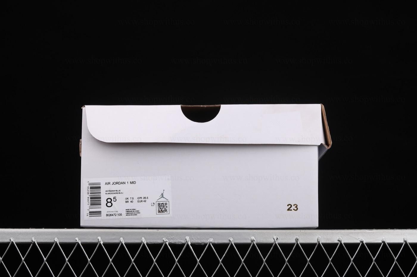Air Jordan 1 AJ1 Mid – Wolf Grey
