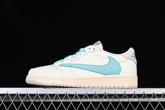 Air Jordan 1 AJ1 Low x Travis Scott – Tiffany Cream