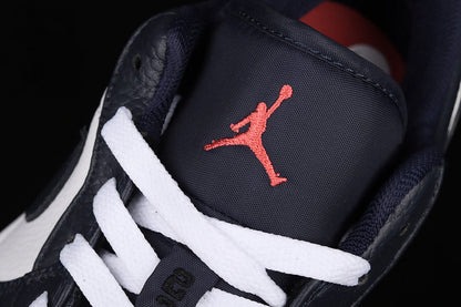 Air Jordan 1 AJ1 Low Obsidian – Ember Glow
