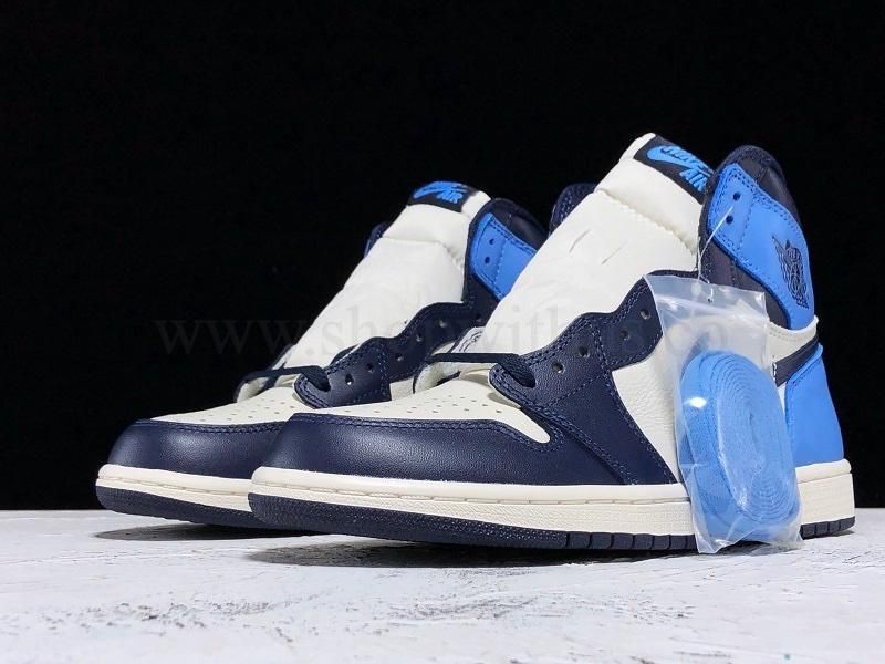 Air Jordan 1 AJ1 Retro High - Obsidian UNC