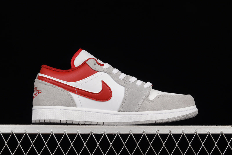 Air Jordan 1 AJ1 Low Light – Smoke Grey Gym Red