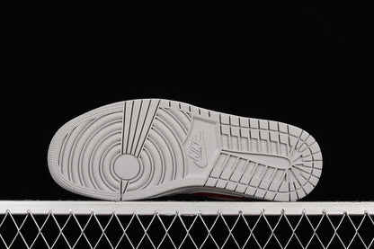 Air Jordan 1 AJ1 Low Light – Smoke Grey Gym Red