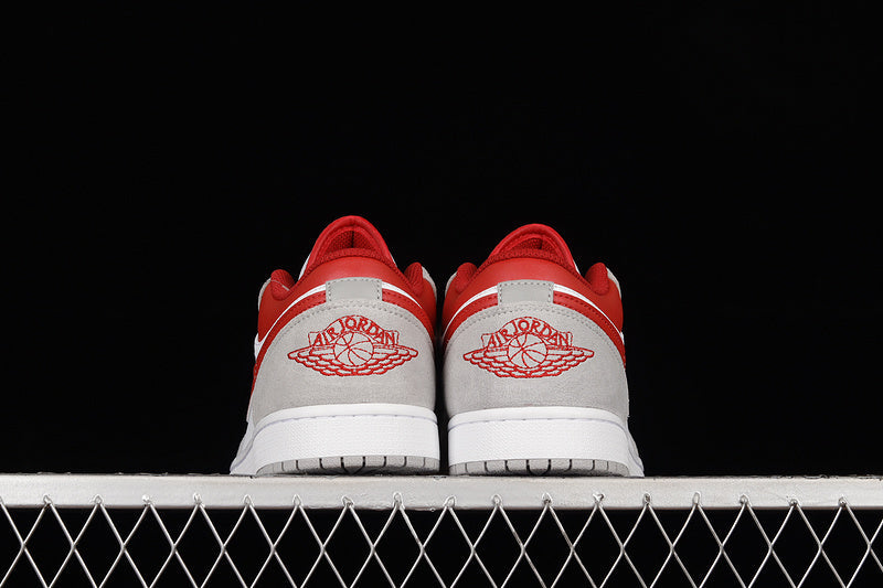 Air Jordan 1 AJ1 Low Light – Smoke Grey Gym Red