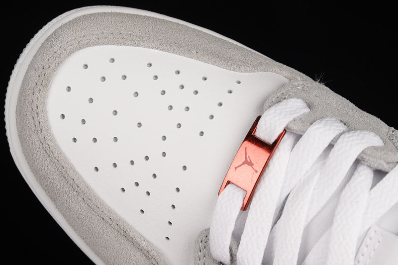 Air Jordan 1 AJ1 Low Light – Smoke Grey Gym Red