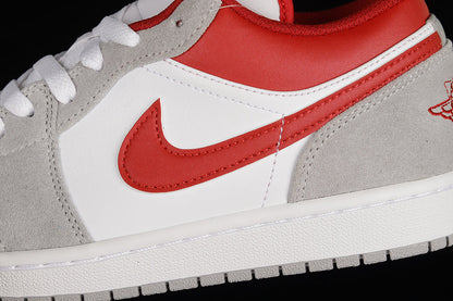 Air Jordan 1 AJ1 Low Light – Smoke Grey Gym Red