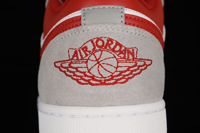 Air Jordan 1 AJ1 Low Light – Smoke Grey Gym Red