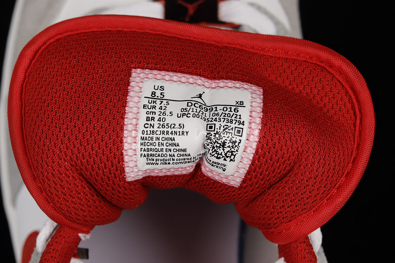 Air Jordan 1 AJ1 Low Light – Smoke Grey Gym Red