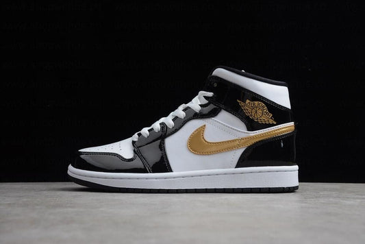 Air Jordan 1 AJ1 Mid SE – Black Gold
