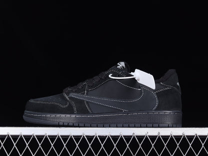 Travis Scott x Air Jordan 1 AJ1 Low OG SP – Black Phantom