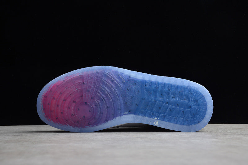 Unisex Air Jordan 1 AJ1 High Zoom - Racer Blue