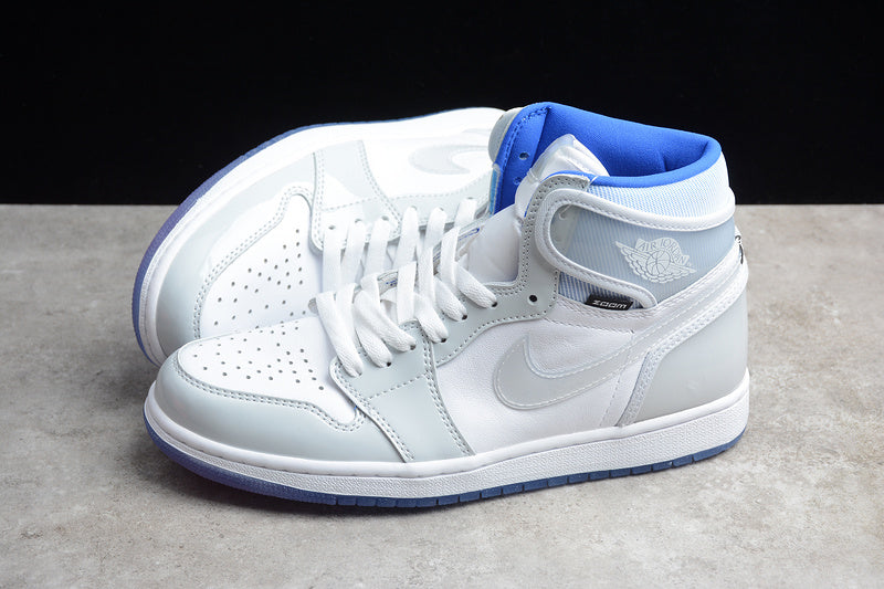 Unisex Air Jordan 1 AJ1 High Zoom - Racer Blue