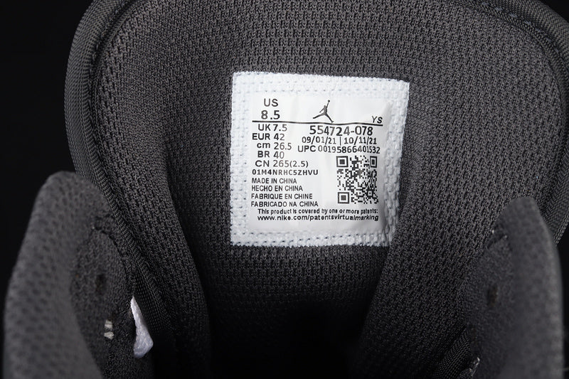 Air Jordan 1 AJ1 Mid – Smoke Grey Anthracite