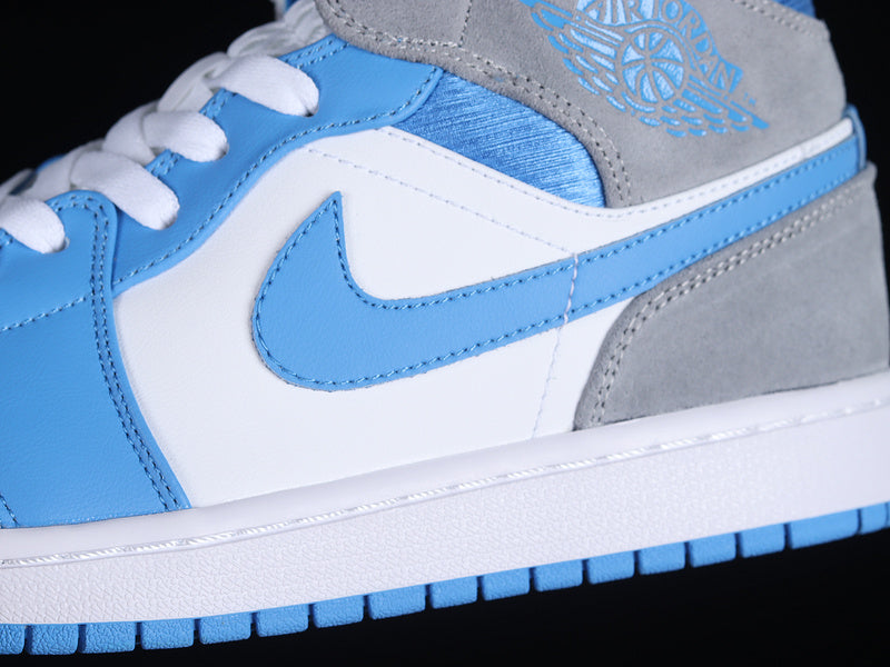 Air Jordan 1 AJ1 Mid – University Blue/Grey