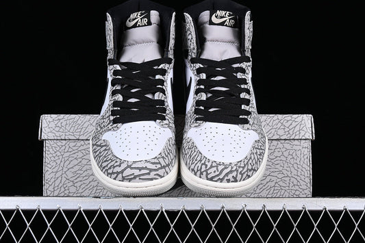 Air Jordan 1 AJ1 Aj1 Retro High - White Cement