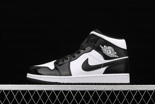 Air Jordan 1 AJ1 Mid – Carbon Fiber