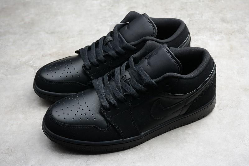 Air Jordan 1 AJ1 Retro Low – Triple Black