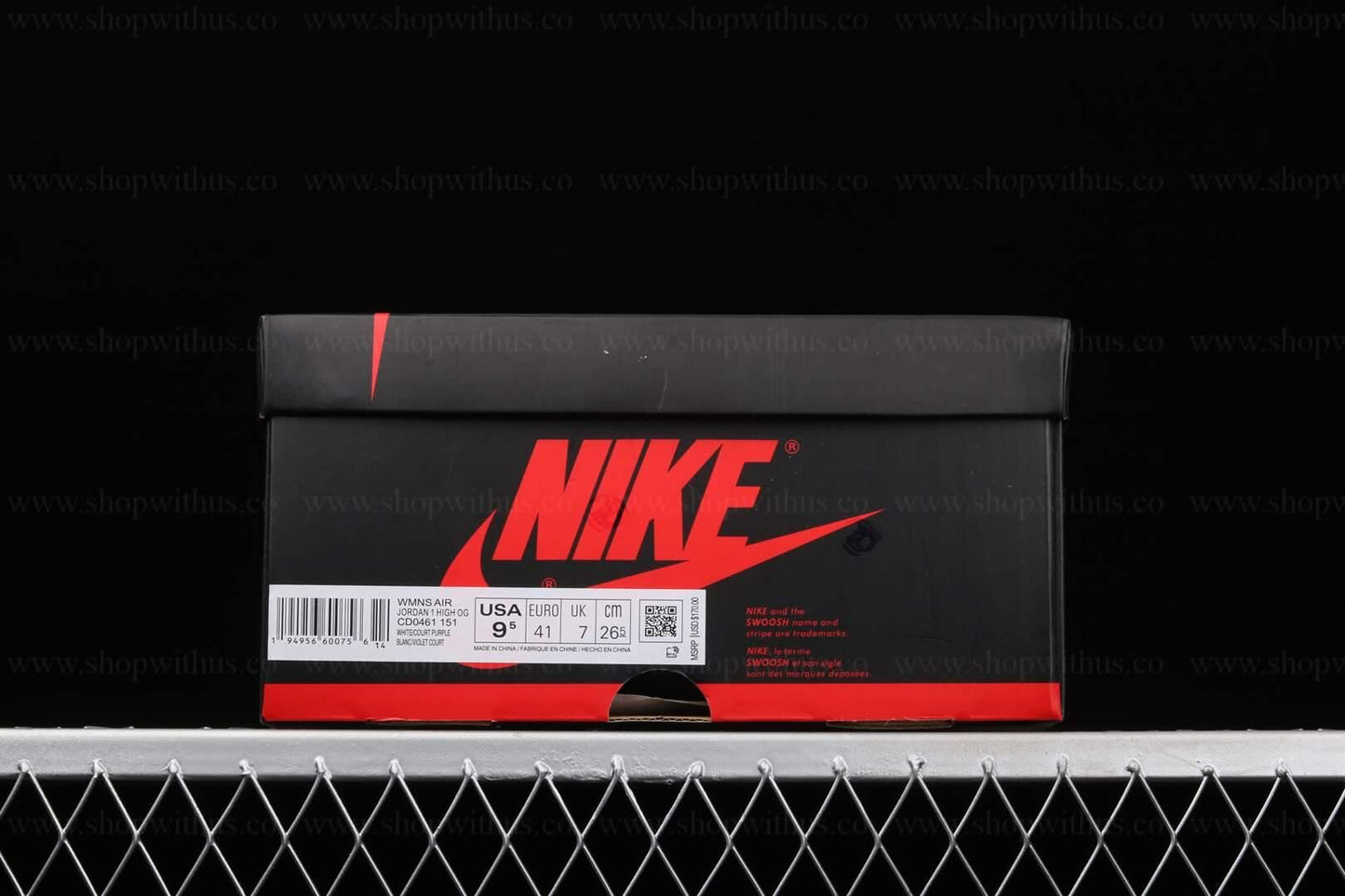 Air Jordan 1 AJ1 Retro High - Metallic Purple