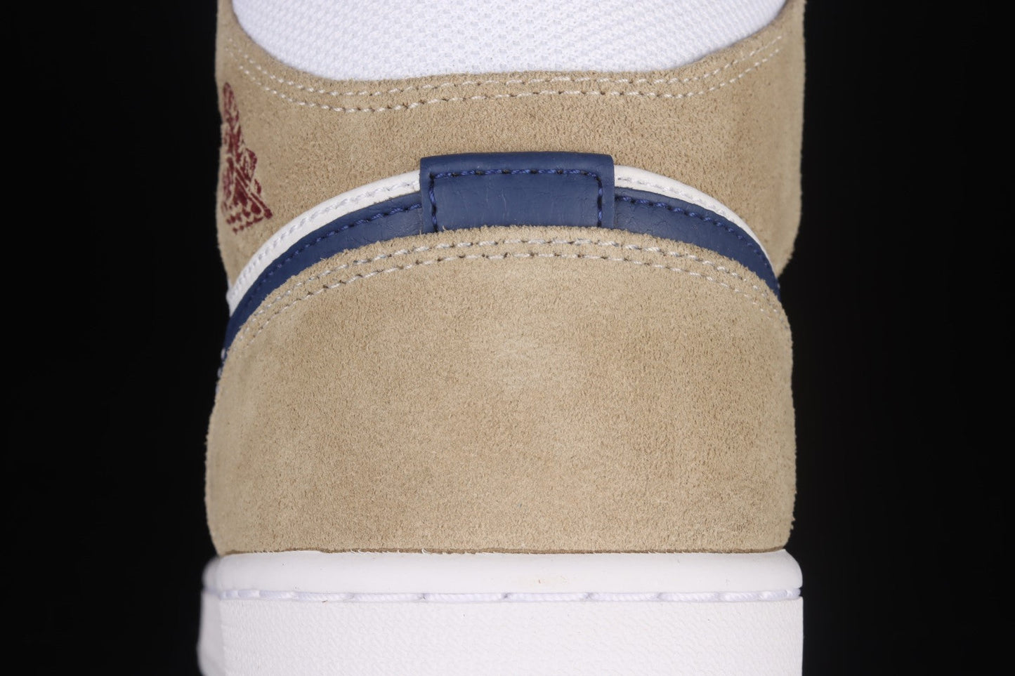 Air Jordan 1 AJ1 Mid – Tan Suede