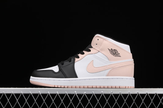 Unisex Air Jordan 1 AJ1 Mid Arctic – Orange/Black Toe