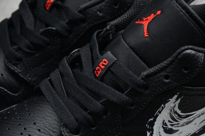 Air Jordan 1 AJ1 Low – Brushstroke Swoosh (SE)
