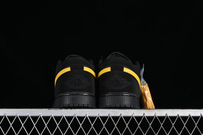 Air Jordan 1 AJ1 Low - Black/Yellow