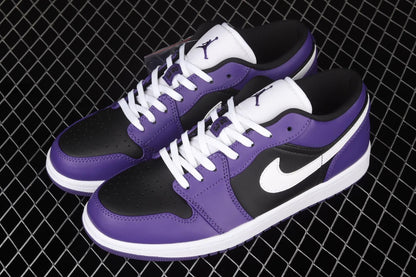Air Jordan 1 AJ1 Low – Court Purple/Black