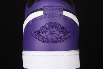 Air Jordan 1 AJ1 Low – Court Purple/Black