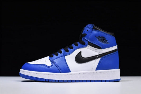 Nike Unisex Air Jordan 1 AJ1 Retro High Basketball Shoe - Game Royal