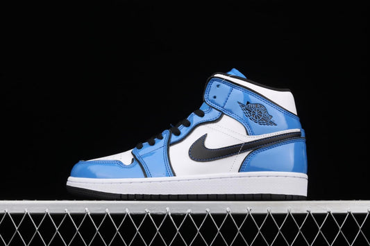 Air Jordan 1 AJ1 Mid – Signal Blue