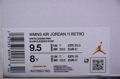 Unisex Air Jordan 11 AJ11 Low – Legend Pink